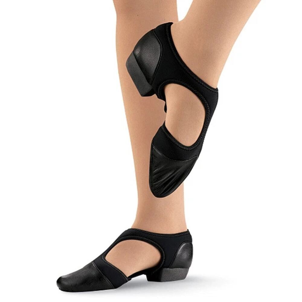 NEW Capezio Pedini Femme  Size 4.5 M (PP323) Black Jazz Dance Shoes Retails $76